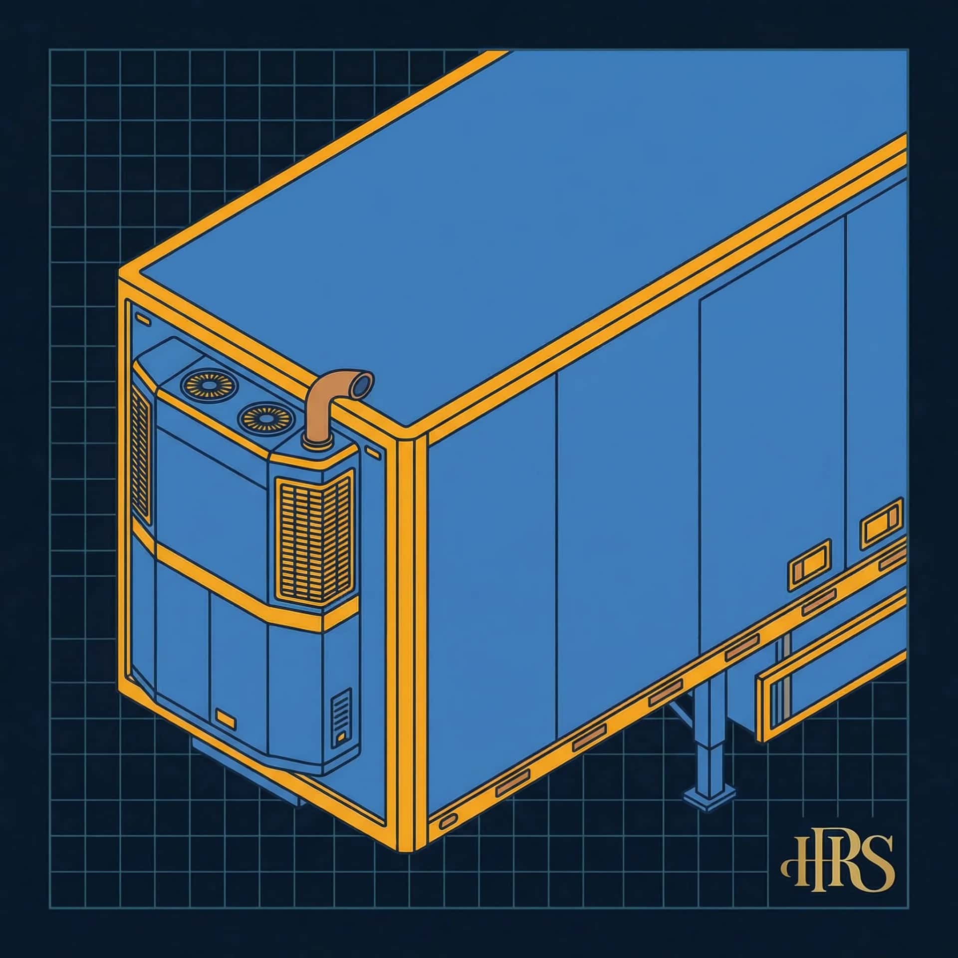Transport Refrigeration Unit Service & Body Fabrication service illustration