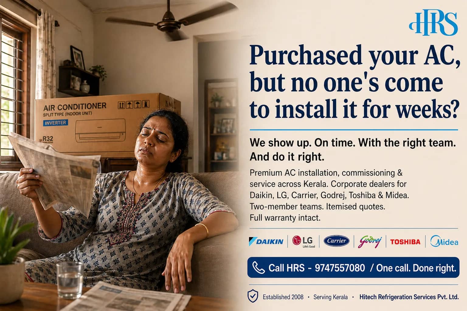 You Bought the AC. Now Nobody's Coming to Install It.