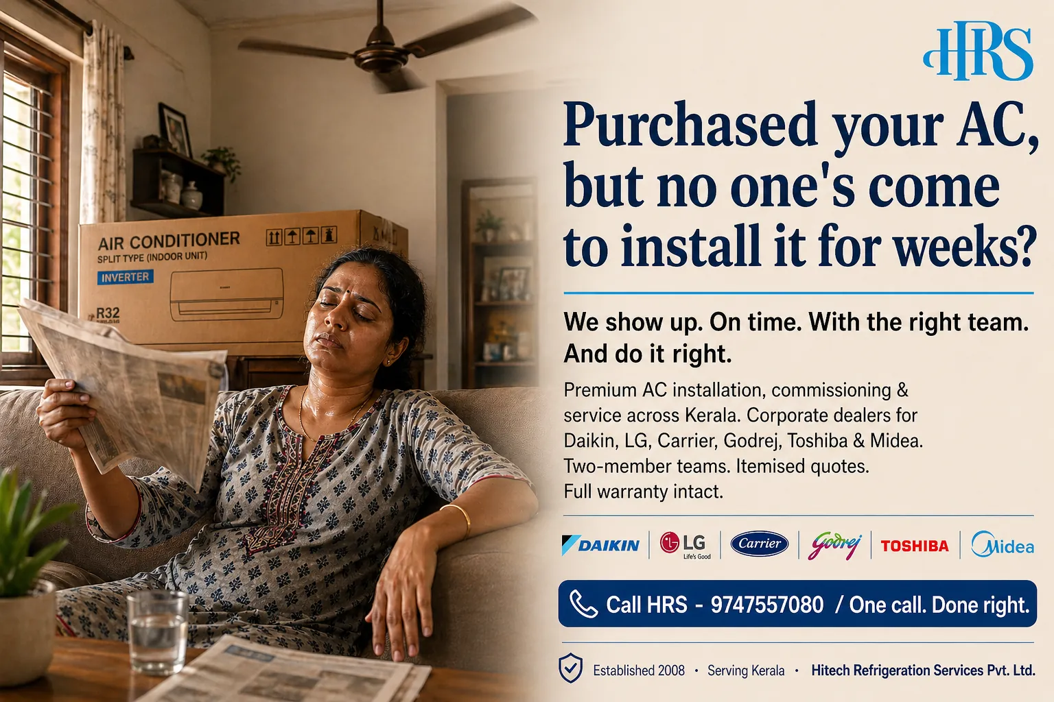 You Bought the AC. Now Nobody's Coming to Install It.